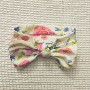 Floral headband bow
